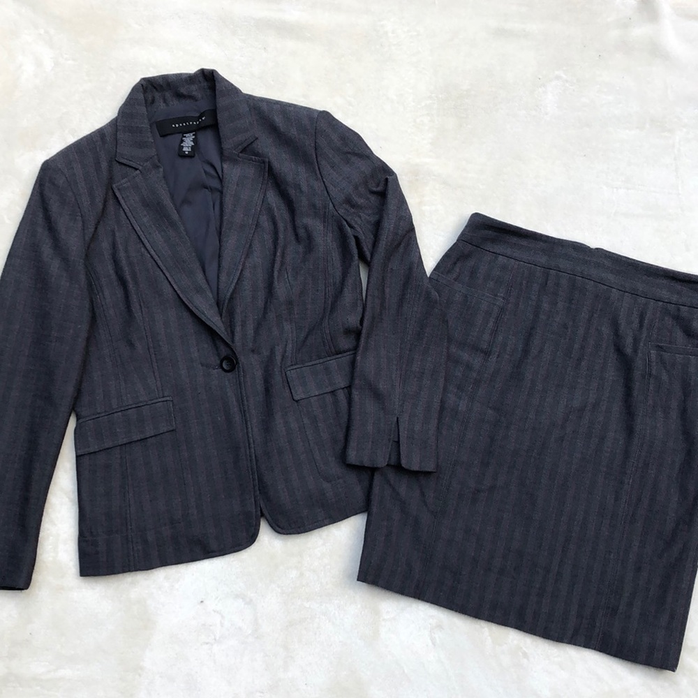 Adorable Pinstripe Skirt Suit Can Sell Separately